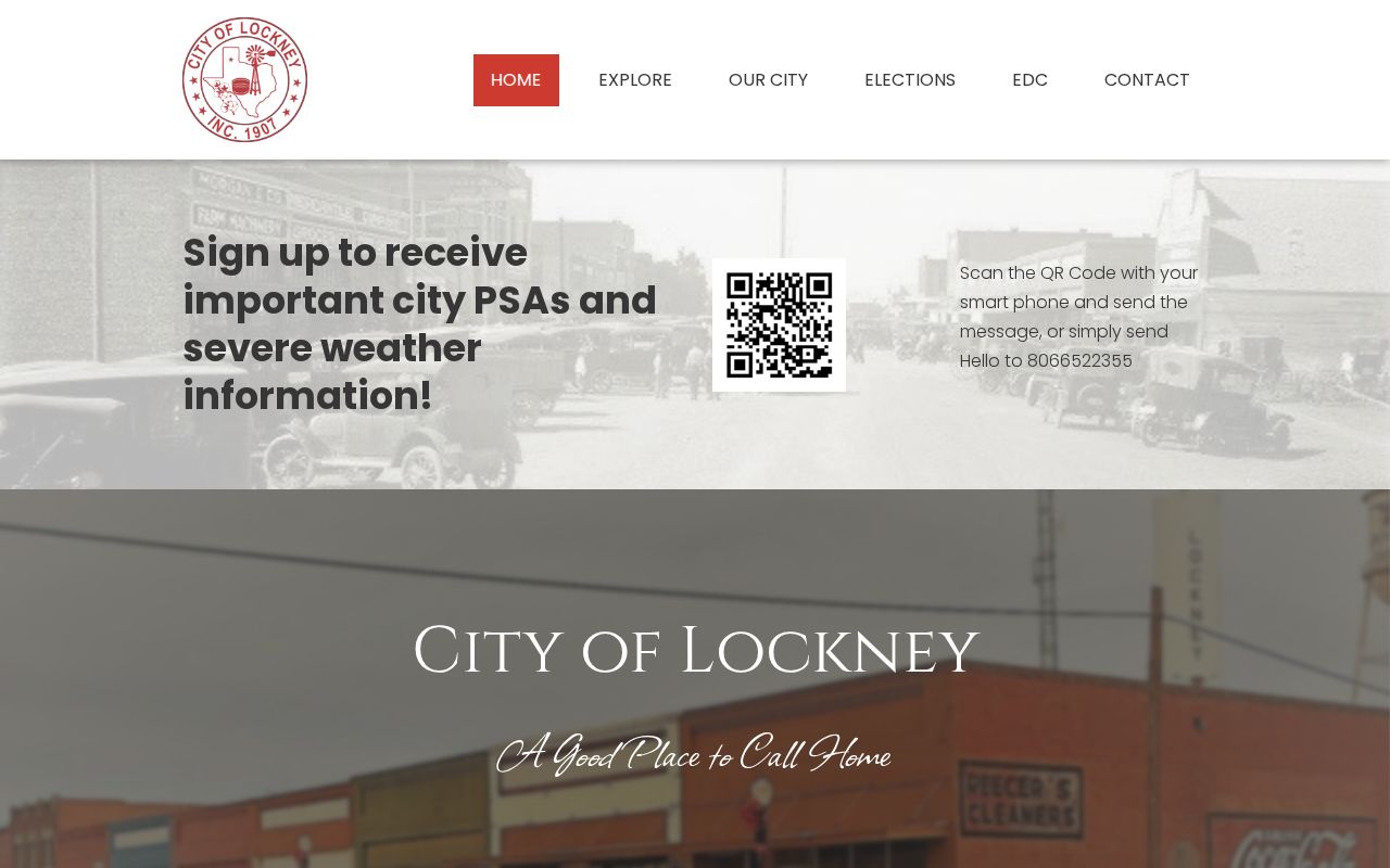 Lockney warrant records: official Lockney municipal government website